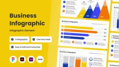 Business Infographic Template: Transforming Data into Compelling Visual Narratives