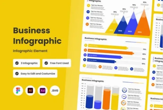 Business Infographic Template: Transforming Data into Compelling Visual Narratives